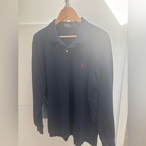 Ralph Lauren Men's Dark Blue Polo Shirt